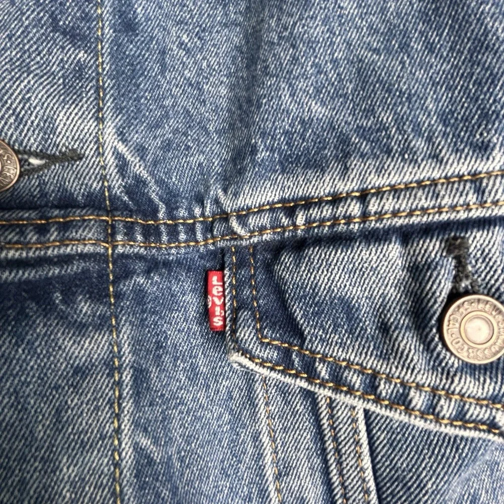 Levis Denim‎ Trucker Jacket Opus Crew Adult Size 2xl